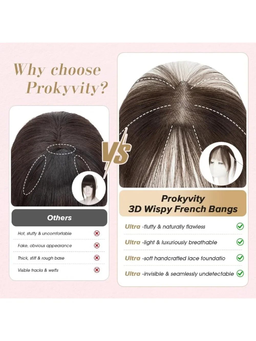 Seamless Clip-In Bangs for Natural Look, 10